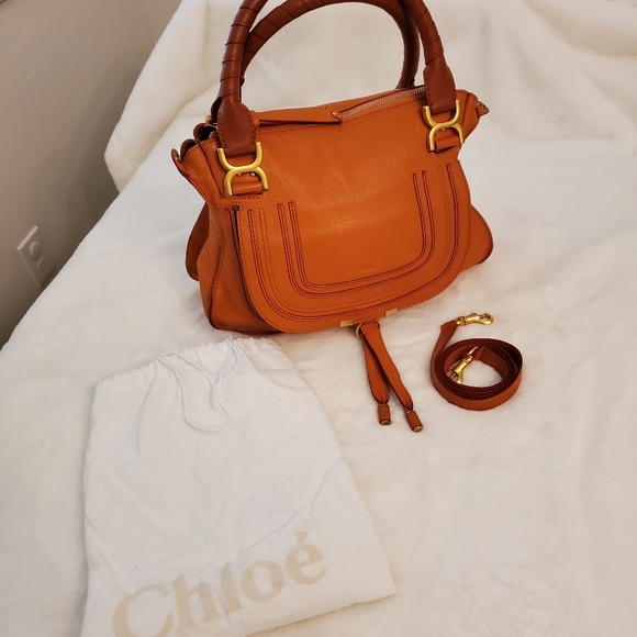 Chloe Handbags - Chloé Marcie Medium Leather Satchel